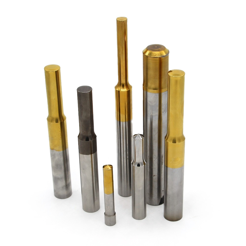 Precisione di rivestimento ad alta resistenza del TiN HSS Stamping Punch Pin OEM Design Screw Die parts
