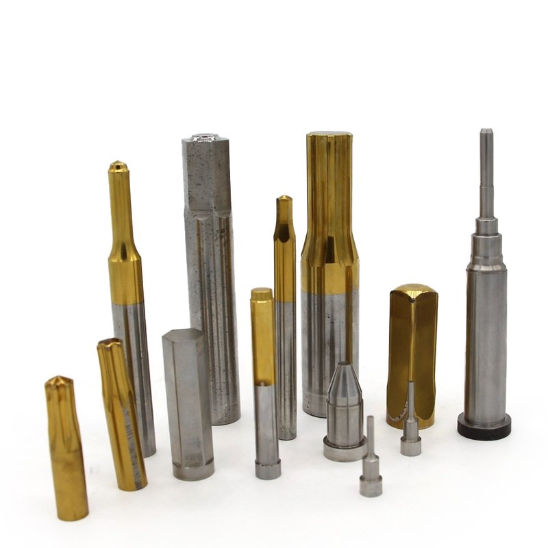 Punch Pin personalizzato Alta resistenza all'usura Migliora il tuo processo di caricamento a freddo con i pugni HSS M42 e H59
