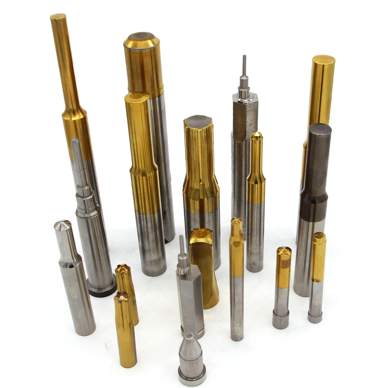 Pin di foratura in acciaio ad alta velocità (HSS) - Precisione di progettazione resistente agli urti lavorata per stampaggio di involucri metallici nei telefoni cellulari