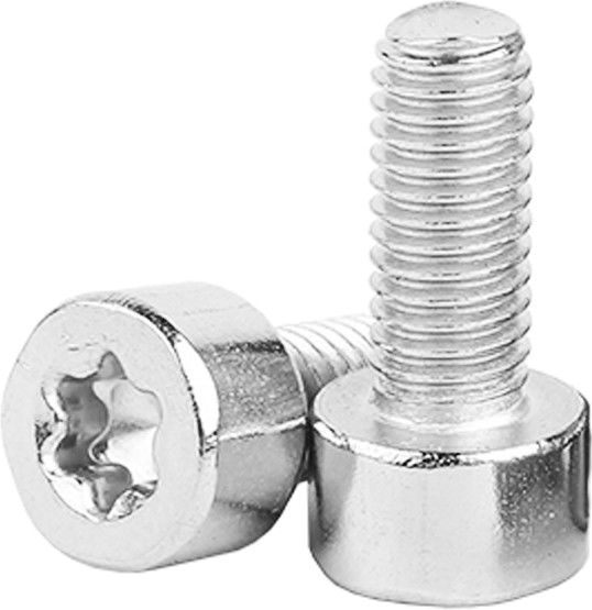 Testa di lavastoviglie nera a fessura Torx Microvite M0.6-M3 Utilizzo per apparecchiature elettroniche