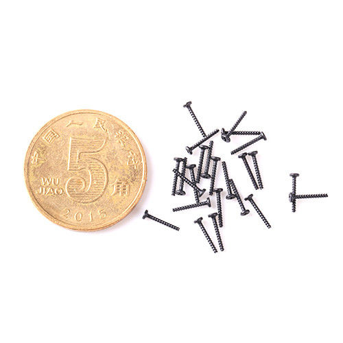 Microscrew di precisione Titanio lucidante Coating Countersunk Head Miniature Screws Usato per automobili M0.5-M3