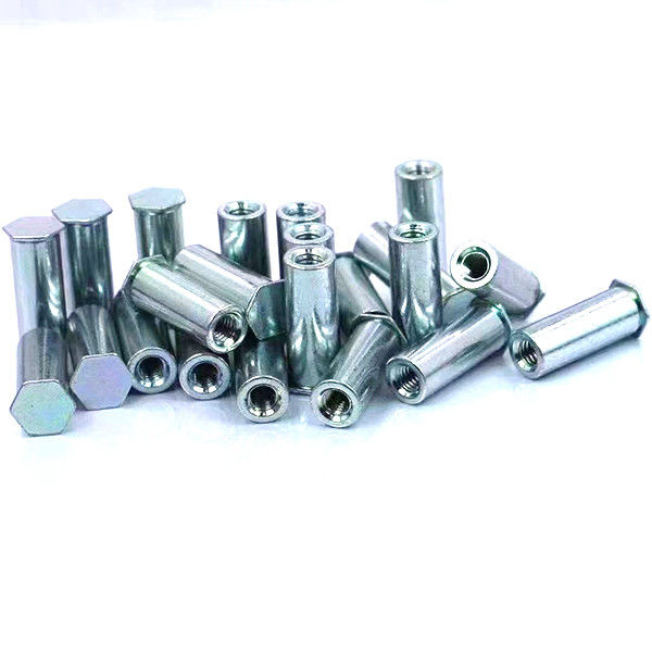 Titanio argento grattugiato Noce di swage press-in Noce M0.6-M3 per protettore dello scudo del paraurti