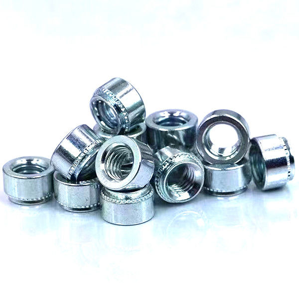 Titanio argento grattugiato Noce di swage press-in Noce M0.6-M3 per protettore dello scudo del paraurti