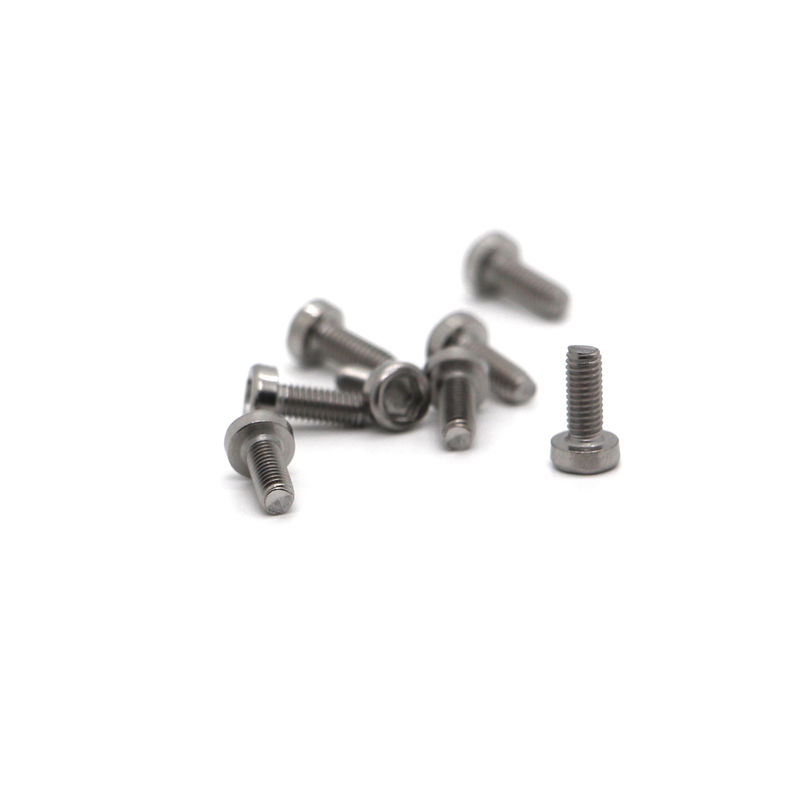 Microscrew di precisione per macchine a testa piatta, viti, fissaggi in miniatura per l'industria al dettaglio, a basso prezzo