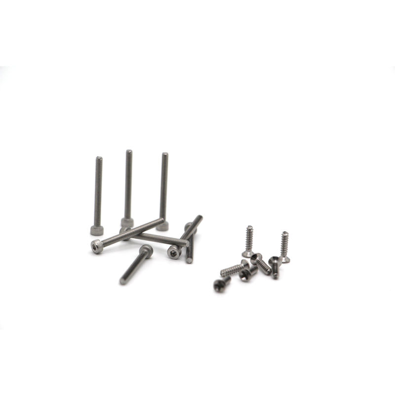 Aluminio Acciaio lucidatura Rivestimento di precisione micro vite per attrezzature mediche Pan Head Tre vite di combinazione