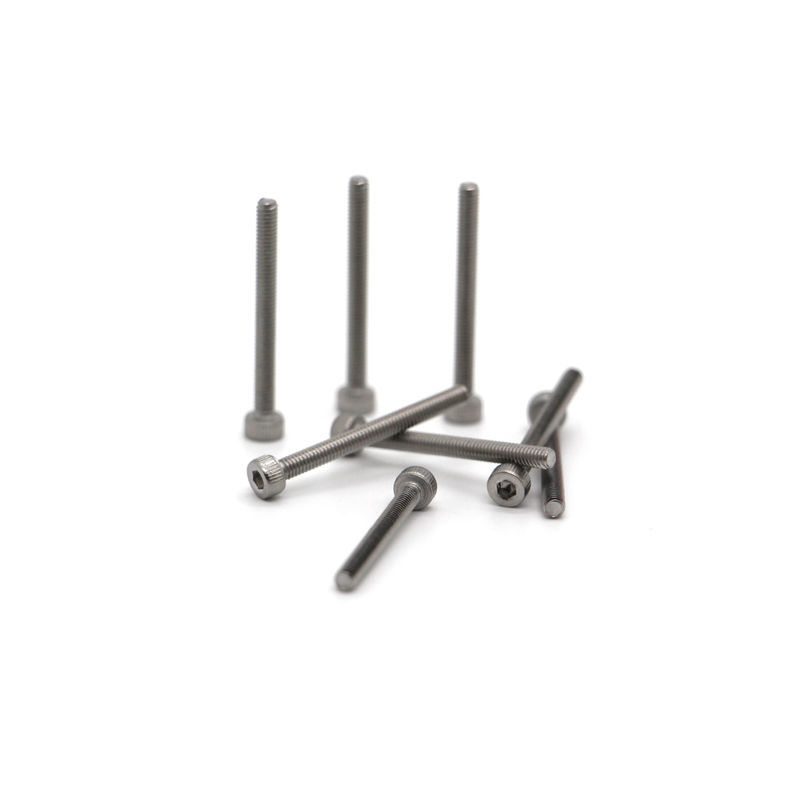 M0.5-M3 Acciaio di alluminio Microscrew di precisione, rivestimento di lucidatura Servizio personalizzato a basso prezzo