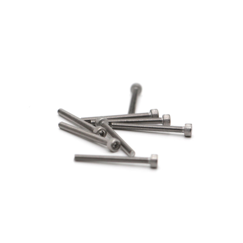 M0.5-M3 Acciaio di alluminio Microscrew di precisione, rivestimento di lucidatura Servizio personalizzato a basso prezzo