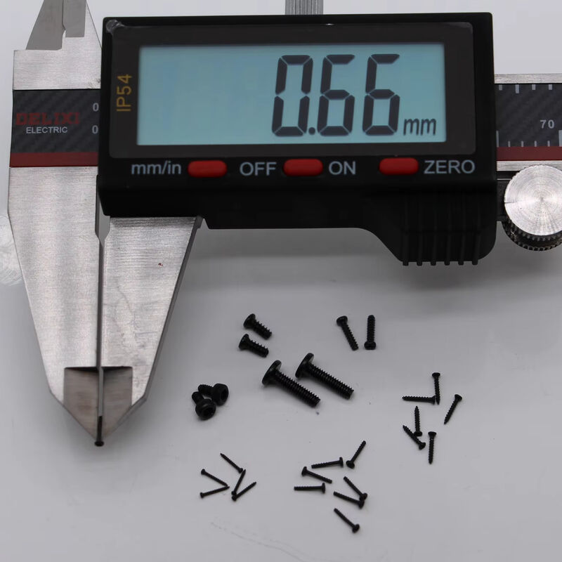 Vattone a micro-vite di precisione a zinco rivestito di nichel per applicazioni industriali