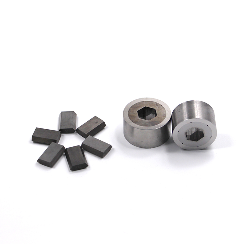 Segmentato Hex Die Abbigliamento resistente alla stanchezza termica per acciaio inossidabile al carbonio Cold Hot Forging Moduli sostituibili Facile manutenzione