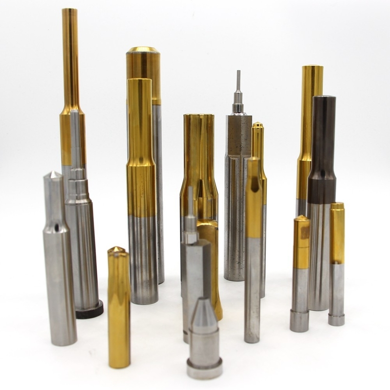 HSS M2, M35, M42 Punch Pin con punzione stampata